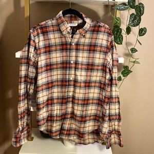 Gustin flannel button down size large